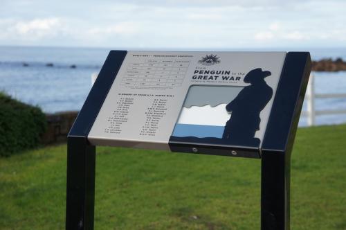 ANZAC memorial plaque