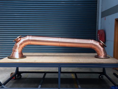 Copper ducting fabrication