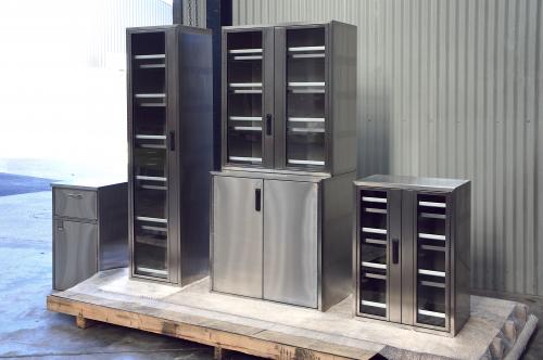 Stainless steel cabinets