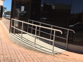 Stainless steel handrail