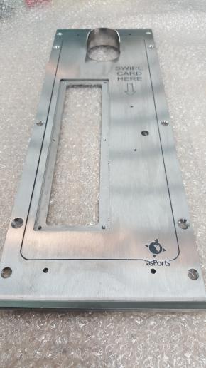 Stainless steel TasPorts faceplate